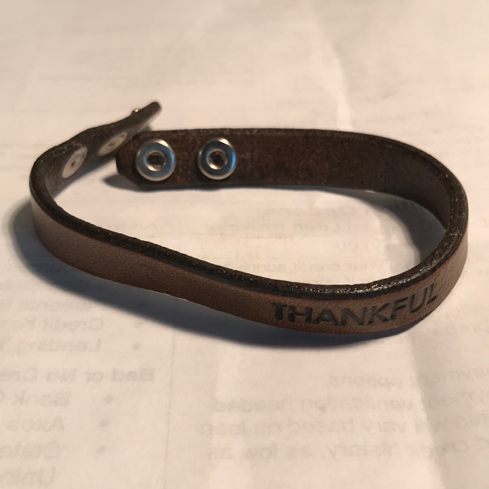 Thankful bracelets